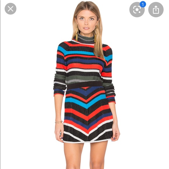 Free People Dresses & Skirts - NWT Free People small striped sweater/skirt set